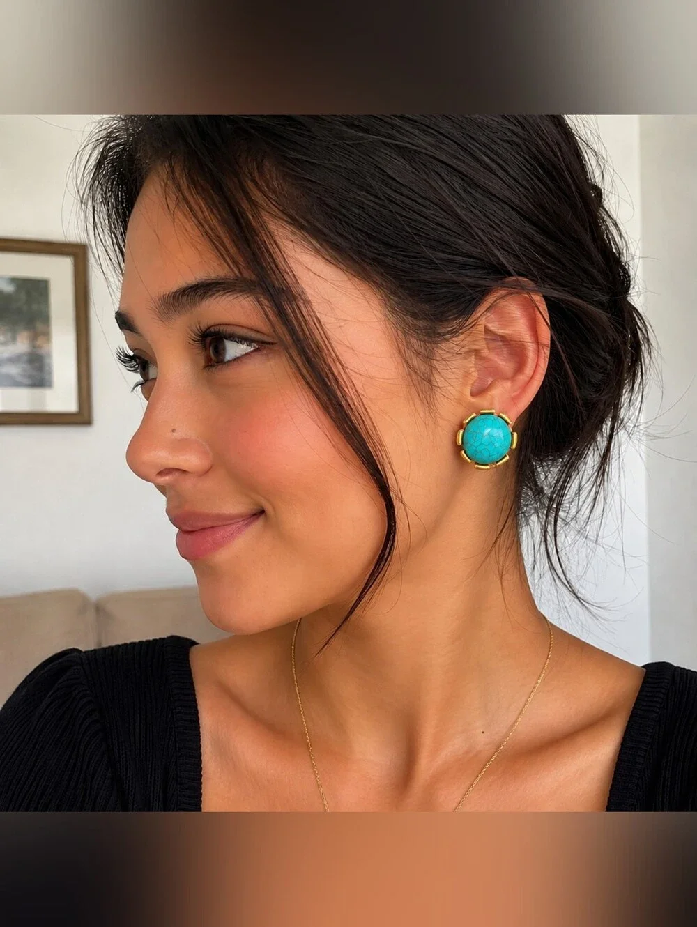🩵 Chanel Turquoise Earrings 🩵